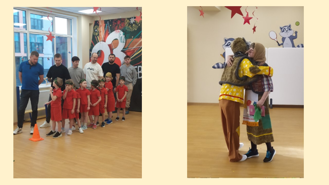 Воспитанники детских садов Василеостровского района поздравили соотечественников с Днём защитника Отечества